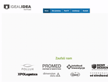 Tablet Screenshot of idealidea.com.pl